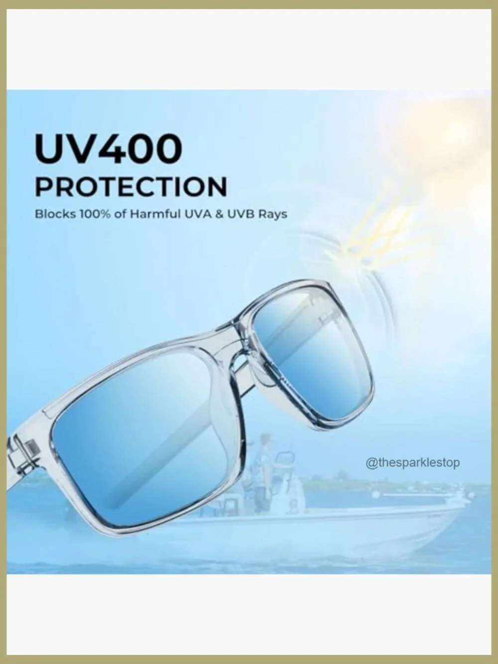 Polarized Sport Sunglasses for Driving Fishing Cycling Running UV Protection